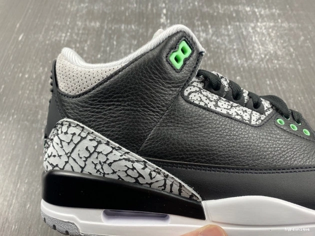 HYPE Jordan Green Glow 3 CT8532-031 Air 0717